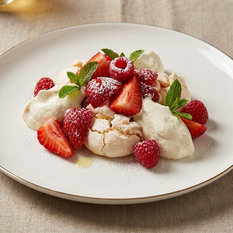 Eton Mess with Seasonal Berries